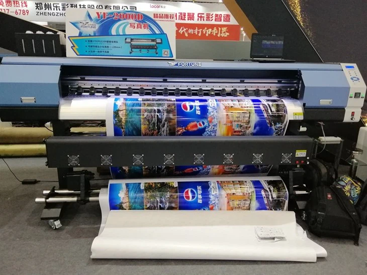 1.8m Fast Speed Last Format Eco Solvent Printer I3200 Vinyl Sticker Printer